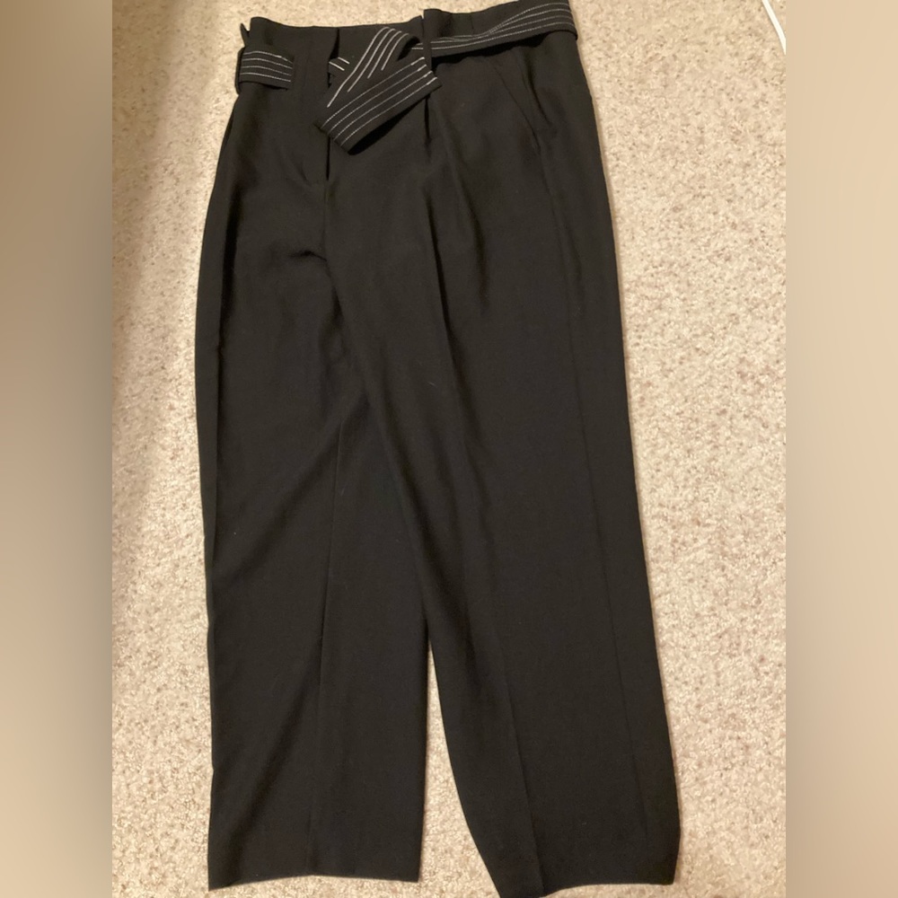 Top shop black womens pants size 10